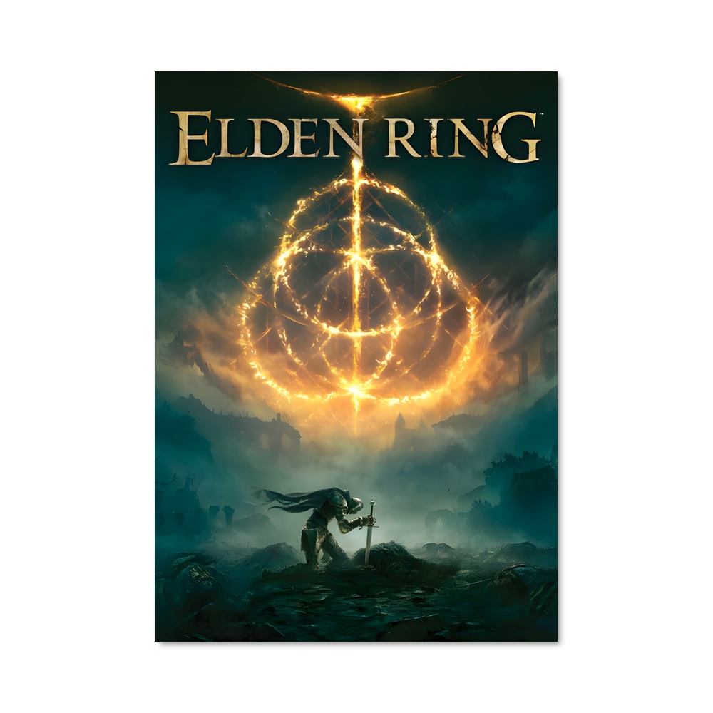 Poster L'Anneau des Anciens – affiche Elden Ring